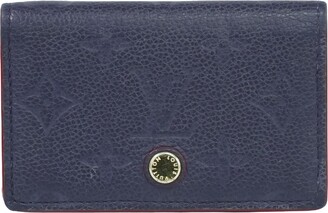 Louis Vuitton LV card holder in exotic leather Black ref.510446 - Joli  Closet