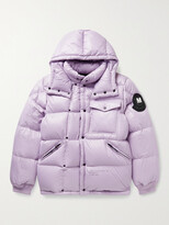 Thumbnail for your product : MONCLER GENIUS 7 Moncler Fragment Anthemyx Quilted Shell Hooded Down Jacket - Men - Purple - 3