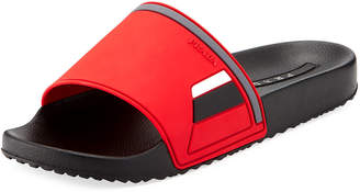 Prada Prada Men's Colorblock Rubber Slide Sandal