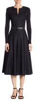 Thumbnail for your product : Akris Punto Belted Wool Dress