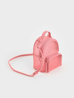 Charles & Keith See-Through Backpack