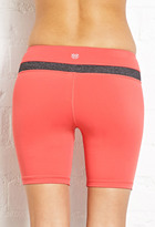 Thumbnail for your product : Forever 21 Paneled Cycling Shorts