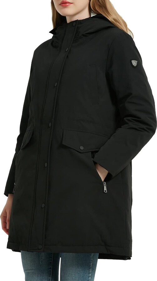 RAGEMAN Women Parka Coat ShopStyle