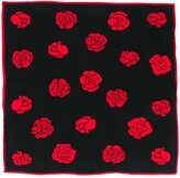 Thumbnail for your product : Barrie Roses cashmere scarf