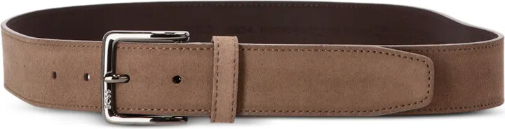 hugo boss suede belt