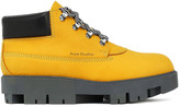 Thumbnail for your product : Acne Studios Tinnie Alu Suede Platform Ankle Boots