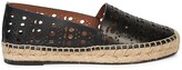Thumbnail for your product : Alaia Perforated Leather Espadrilles
