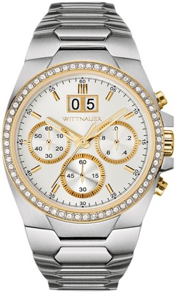 Wittnauer Men's Crystal Stainless Steel Chronograph Watch - WN3047