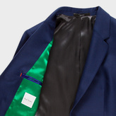 Thumbnail for your product : Paul Smith A Suit To Travel In - Women's Navy Puppytooth One-Button Wool Blazer