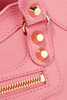 Thumbnail for your product : Balenciaga Classic City Mini Textured-leather Tote - Pink