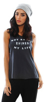 Thumbnail for your product : Singer22 Jawbreaking Boy Bands Ruined My Life Muscle Tee in Charcoal