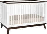 Thumbnail for your product : Babyletto Scoot 3-in-1 Convertible Crib with Toddler Bed Conversion Kit- White/Walnut