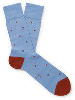 Thumbnail for your product : Falke Polka-Dot Stretch-Cotton Socks