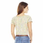 Thumbnail for your product : Chaps paisley smocked peasant top - women's
