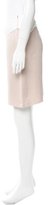 Thumbnail for your product : Bottega Veneta Satin Knee-Length Skirt