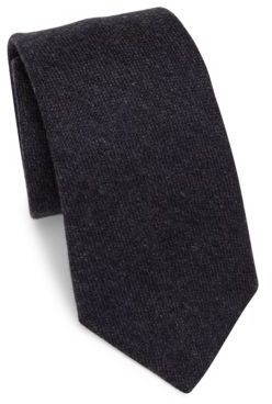Isaia Heathered Cashmere Tie