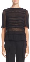 Thumbnail for your product : Jason Wu Women's Crinkled Chiffon & Lace Top