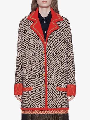 Gucci GG stripe wool jacket