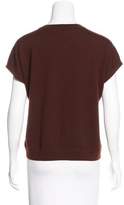 Thumbnail for your product : Hermes Virgin Wool Short Sleeve Sweater