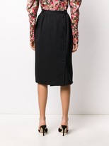 Thumbnail for your product : Valentino Pre-Owned 1970s Button-Up Midi Skirt
