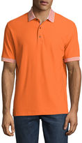 Thumbnail for your product : Robert Graham Axelrod Stripe-Detail Polo Shirt