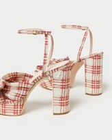 Thumbnail for your product : Loeffler Randall Natalia Cranberry Platform Bow Heel