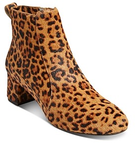 leopard chelsea boot