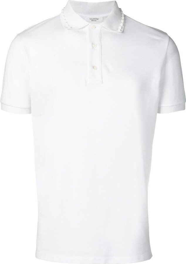 Valentino Rockstud polo shirt ShopStyle