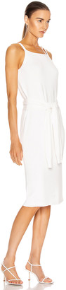 Helmut Lang Waist Dress in White | FWRD