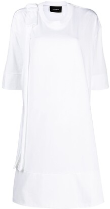 Simone Rocha bow detail T-shirt dress