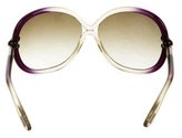 Thumbnail for your product : Tom Ford Sonja Oversize Sunglasses