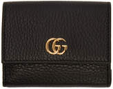 Thumbnail for your product : Gucci Black Medium GG Marmont Trifold Wallet
