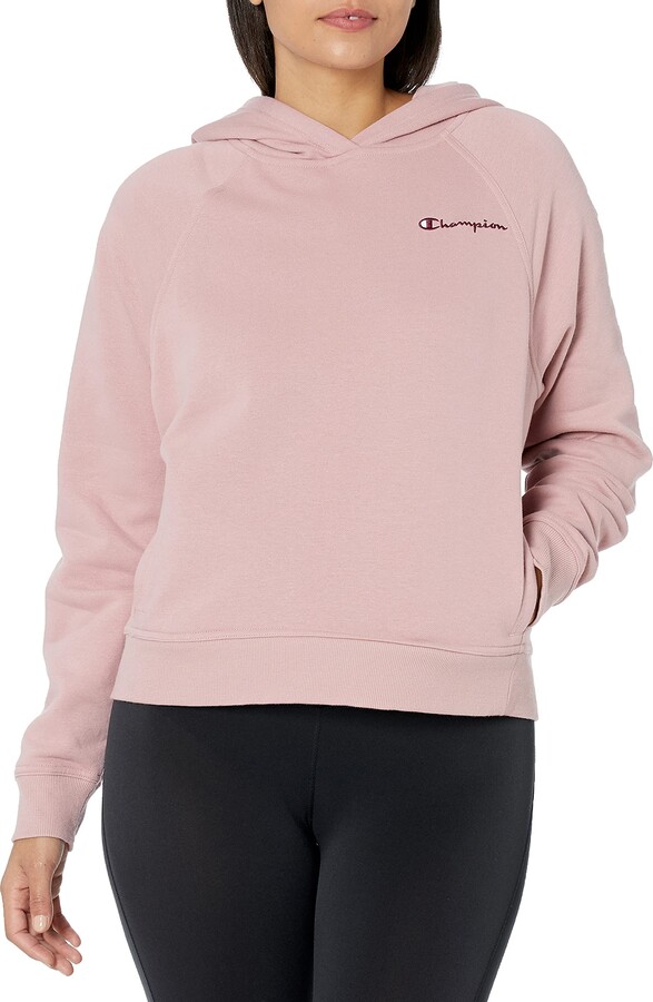 hot pink champion sweatshirt