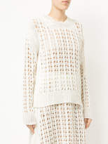 Thumbnail for your product : Jil Sander open knit sweater