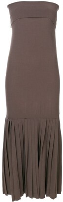 Romeo Gigli Pre-Owned Strapless Dress