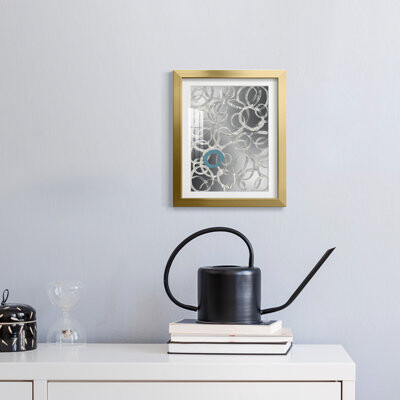 Latitude Run Printed Brushwork III -Framed Print