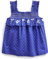 Thumbnail for your product : Boden Kids' Embroidered Sleeveless Cotton Top