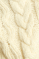 Thumbnail for your product : Valentino Cable-knit wool sweater