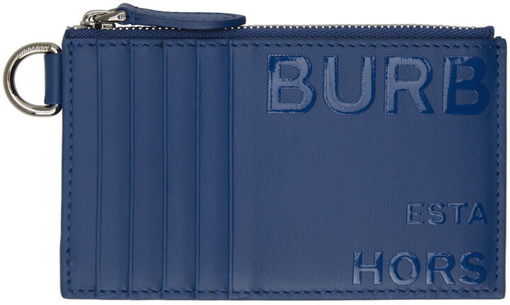 burberry blue wallet