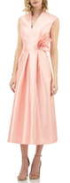 Thumbnail for your product : Kay Unger Mikado Tea Length Dress
