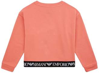 Emporio Armani Logo Hem Sweatshirt