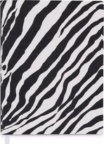 Thumbnail for your product : Dolce & Gabbana Large Zebra-Print Leather Ruled Notebook