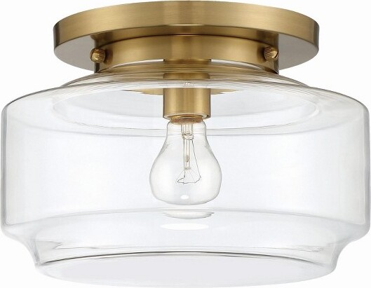 Craftmade CraftmadeLightingPeri1-LightFlushMountinSatinBrass