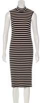 Thumbnail for your product : ATM Striped Midi Dress w/ Tags