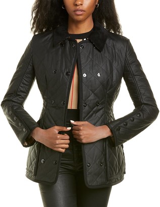 Burberry Diamond Quilted Jacket - ShopStyle