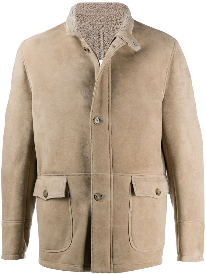 sheepskin lined jacket