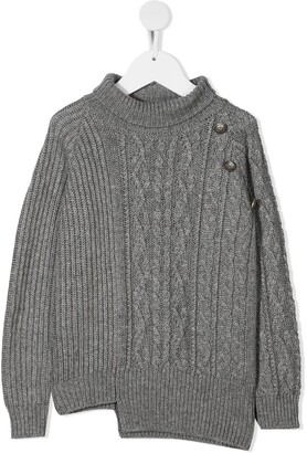 Dondup Kids Cable Knit Jumper