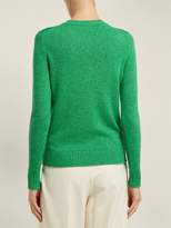 Thumbnail for your product : Barrie Arran Pop Cashmere Sweater - Womens - Green