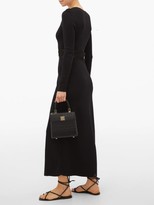 Thumbnail for your product : STAUD Crochet Knitted-jersey Maxi Dress - Black