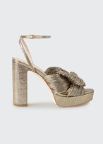 white and gold platform sandals